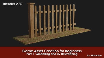 Game Asset Tutorial | Blender 2.80 | Part 1 | Modelling and Uv Unwrapping