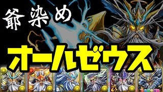 【爺染め】全員ゼウスでヘライースに挑戦【パズドラ】