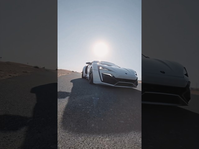 Epic Hypercar Lykan sandstorm 1 Shot💥#shorts #hypercar class=