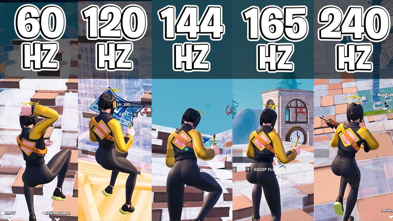 playing-fortnite-60hz-vs-120hz-vs-144hz-vs-165hz-vs-240hz-youtube