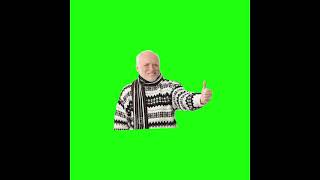 Hide The Pain Harold Animated Green Screen