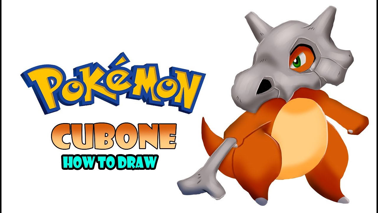 Desenhos para colorir de desenho do pokémon cubone para colorir