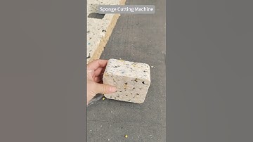 Sponge Cutting Machine | Oscillating Knife Cutting Machine