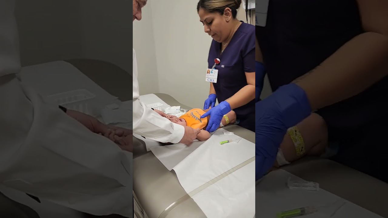 Моему 4-месячному малышу сделали прививку. Вторая прививка прошла хорошо. 