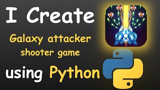 I CREATE GALAXY ATTACKER SHOOTER GAME USING PYTHON screenshot 1