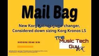 New Korg Kronos game changer, Considered down sizing Korg Kronos LS