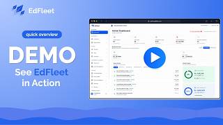 EdFleet Demo: School Management System in 7 Minutes
