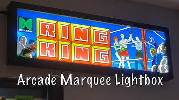 Arcade Marquee Lightbox