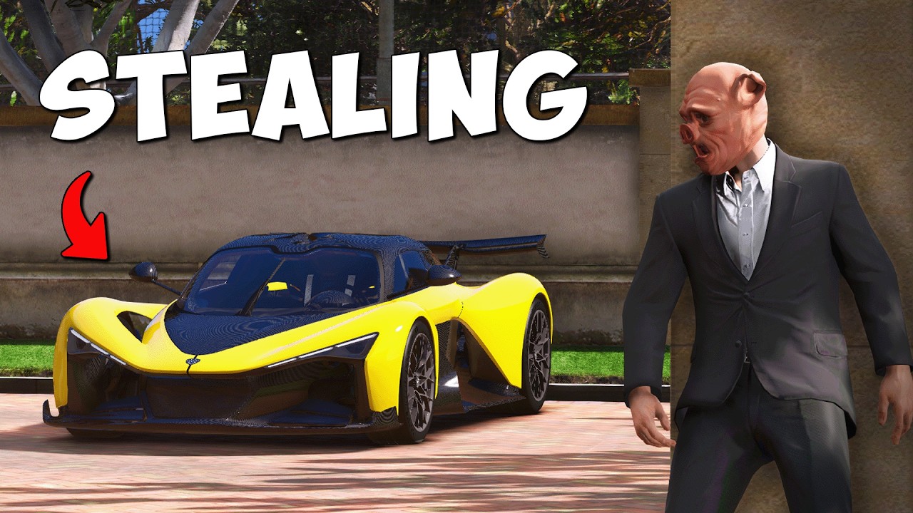 Stealing Insanely Rare Hypercars From Mafia In GTA 5