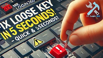 DIY Fix Loose Keyboard Keycap in 5 Seconds – Quick & Easy!