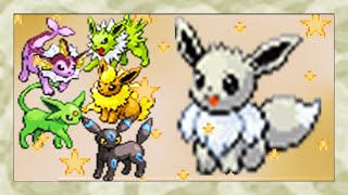 LIVE! Shiny Eevee after 11060 srs + ALL POSSIBLE Shiny Evolution forms in Pokemon Leafgreen!