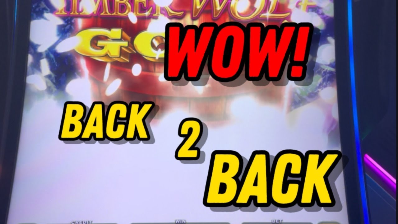 OMG! Back to Back Slot Wins - Timberwolf Triple Power