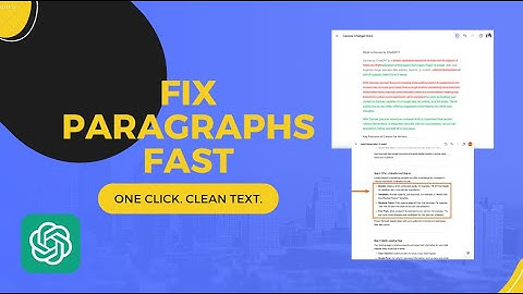 Merge & Split Paragraphs in ChatGPT Canvas