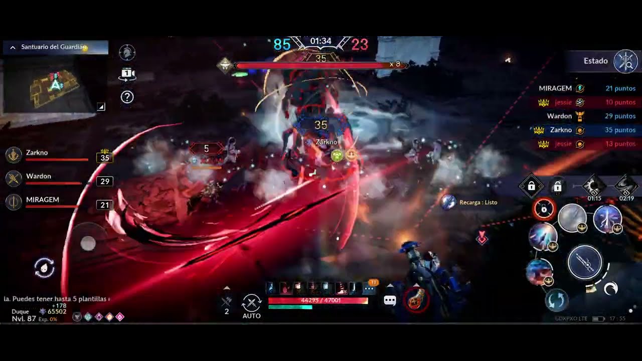 Black Desert Mobile Buccaneer Ramoness feat. MIRAGEM, Wardon