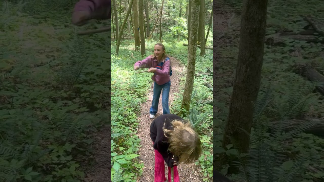 Mountain Lion Trick! #ultrarunning #parenttrap