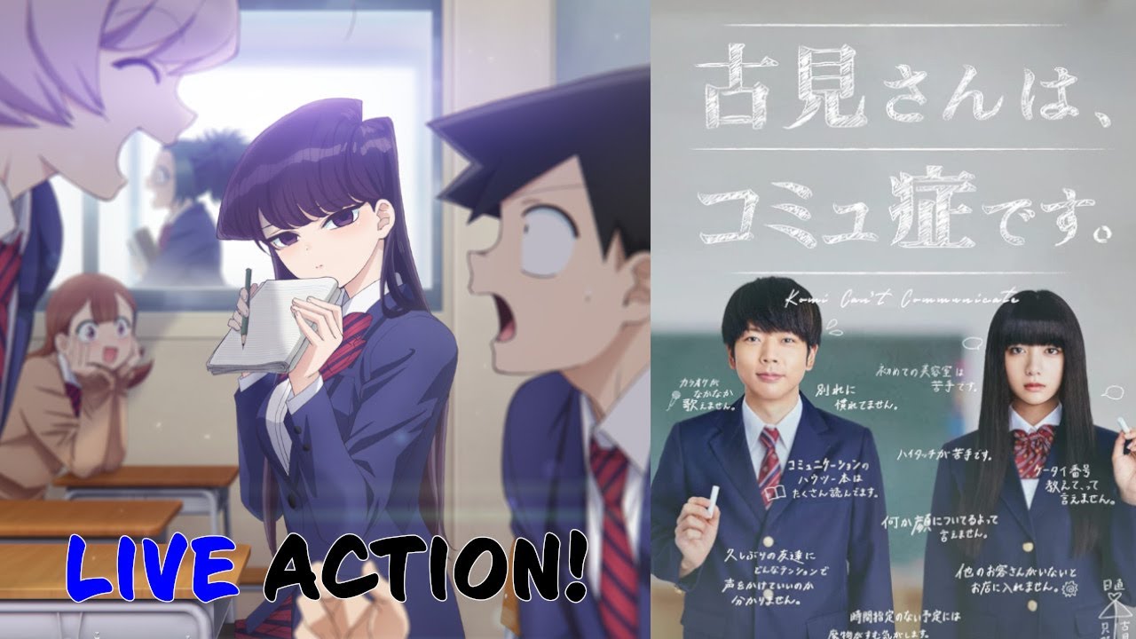 Assista um vídeo de 5 minutos do Live-Action de Komi-san