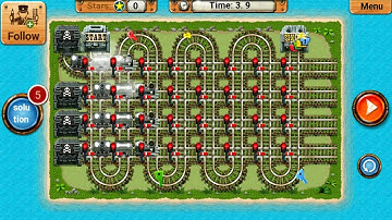 Rail Maze 2 Nice Gameplay - Train Puzzle Game - Android Gameplay #2175