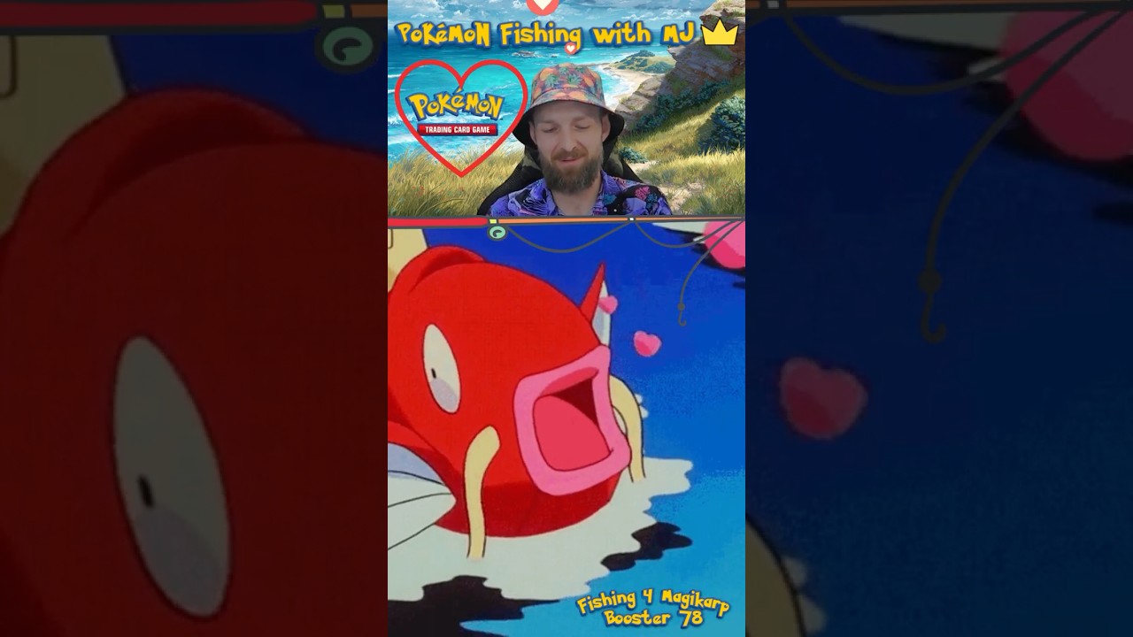 Pokemon Fishing with MJ | Fishing 4 Magikarp - Paldea Evolved booster 78
