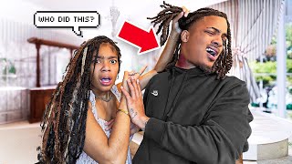 Hickey Prank on My PREGNANT Girlfriend*She LOST It*😱