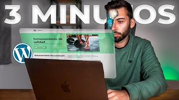 Creo una Página Web de WordPress en Menos de 3 MINUTOS por IA 🤖 Tutorial FÁCIL Paso a Paso