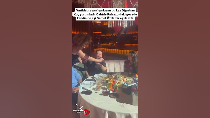 "Antidepresan" şarkısını birde Oğuzhan Koç'tan dinleyelim...