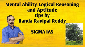 Mental Ability and Logical Reasoning easy Tips by Banda Ravipal Reddy