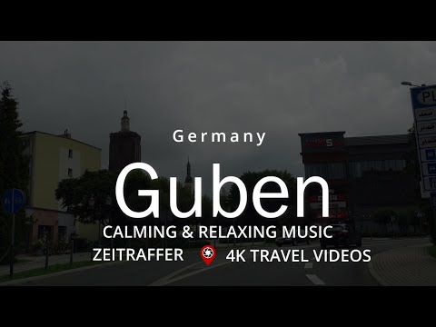 Guben Gubin Polska Citydrive gestern & heute Travel Video NOW & THEN 4k Miasto Gubin wczoraj i dziś