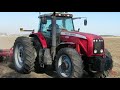 MASSEY FERGUSON 8480 Tractor Working on Tillage