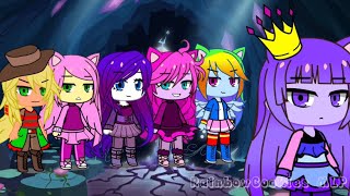 Mane Six VS Mean Six MLP // Gacha  // GCMV