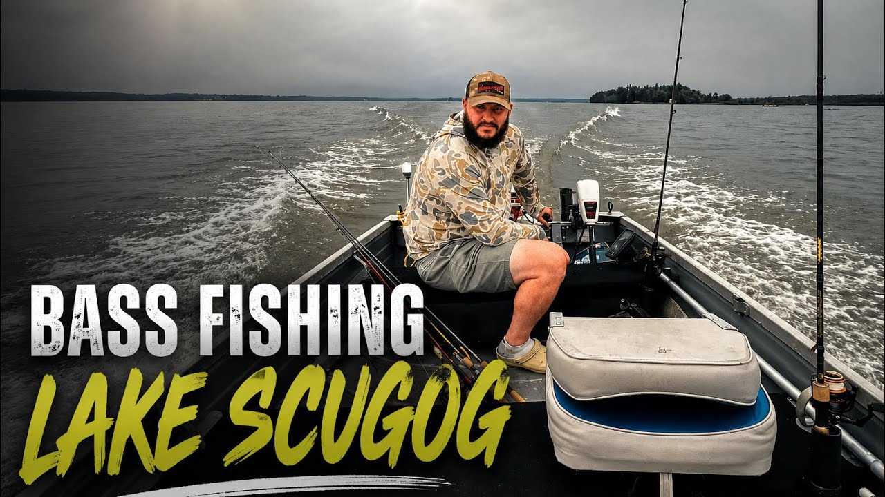 Bass Fishing Lake Scugog I snapped my line!!