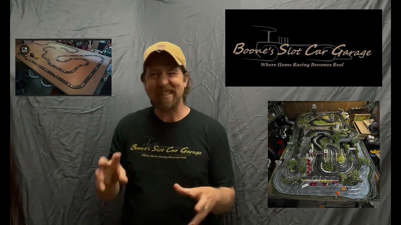 Boone’s Slot Car Garage “UPDATE VIDEO “ What’s Happening In The Garage