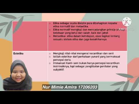 Video: Apakah perbezaan utama antara falsafah termasuk etika dan disiplin seperti antropologi?