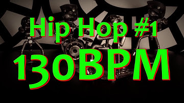 130 BPM - Hip Hop #1 - 4/4 Drum Beat - Drum Track