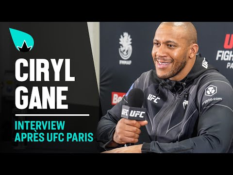 UFC Paris - Ciryl Gane réagit à sa victoire par TKO sur Spivac : "Je veux la ceinture"