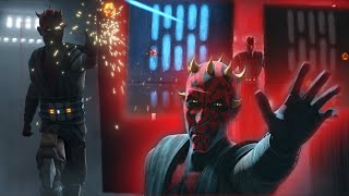 Maul Rampage at Hallway