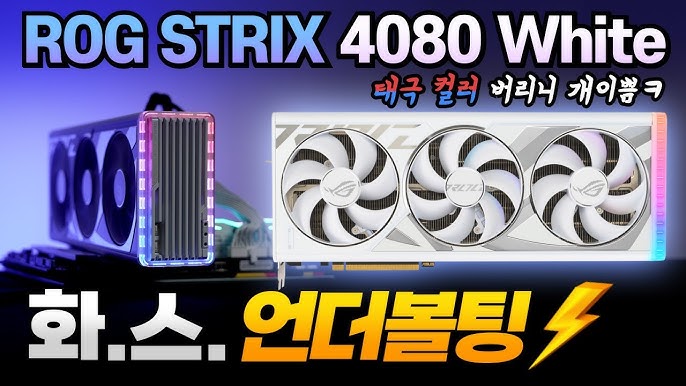  ASUS ROG Strix GeForce RTX™ 4080 White OC