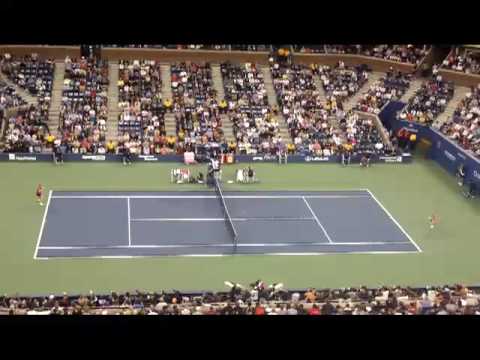 Видео: Открытый теннисный турнир США во Флашинг-Медоуз