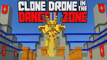 Endless Mode Champion - All Upgrades Unlocked! - Clone Drone in the Danger Zone Gameplay