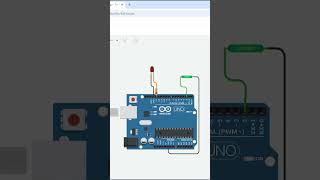 How to use a Tilt Sensor with Arduino Uno | Tinkercad Tutorial #shorts