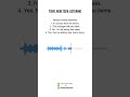 TOEFL New listening practice #10 #shorts
