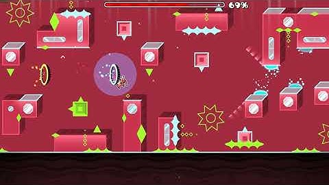 Geometry Dash Hard Demon | Azu ALL 3 COINS (Editable)