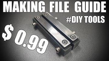 DIY tools: making $175 file guide for less than $1