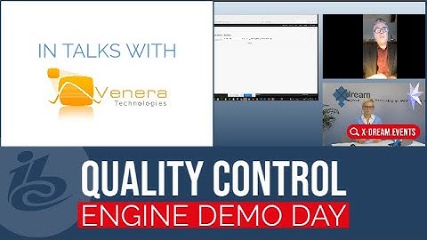Online IBC21 | Venera Quality Control Demo | x-dream.events