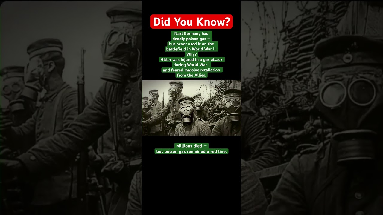 Hitler’s Secret Ban on Poison Gas 😳 