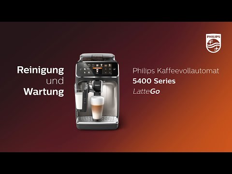 Philips 5400 LatteGo | Reinigung und Wartung - YouTube