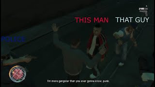 GTA IV | Sir, I am protecting that guy from this man #shorts