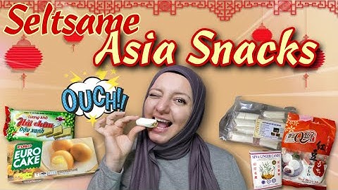 ich teste seltsame ASIATISCHE SNACKS  die es im Supermarkt nicht gibt | Asia Süßigkeiten | Food Haul