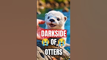 The Dark Side of Otters… You’ll Never Look at Them the Same 🦦☠️ #otters #animalfacts #shorts