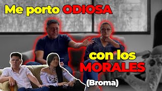 Me porto odiosa con los Morales para saber como reaccionan| Meliza Yumisaca