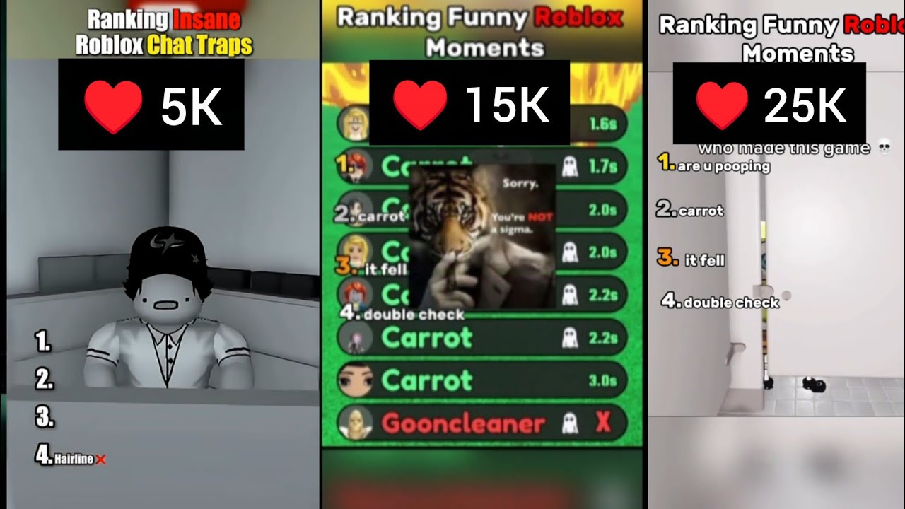 [ Compilation ] Ranking funniest Roblox moments 💀😭 - YouTube